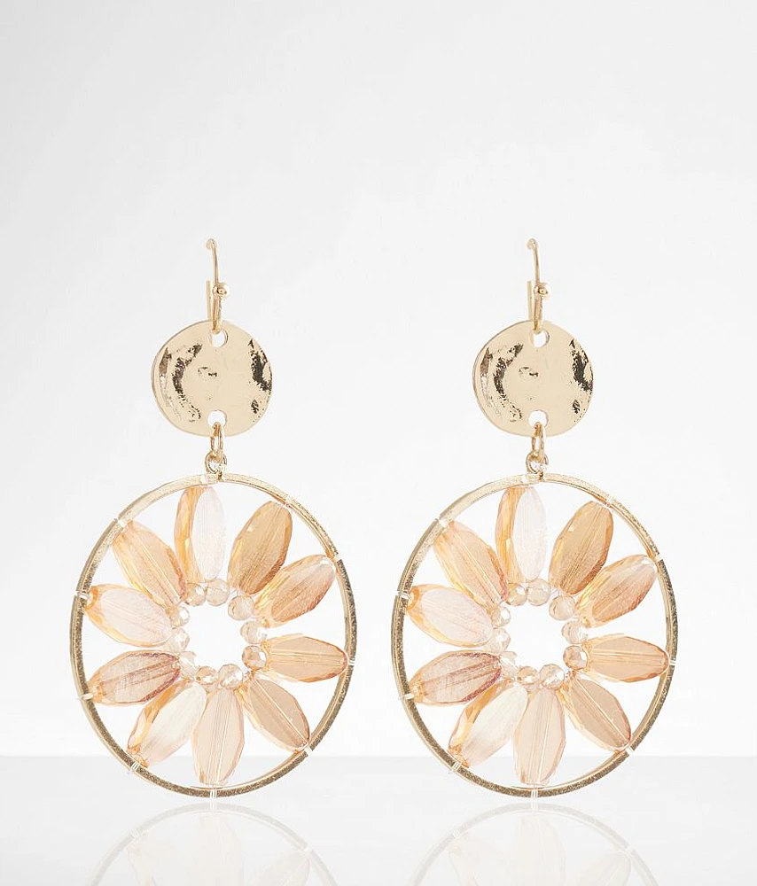 Floral Bead Earring