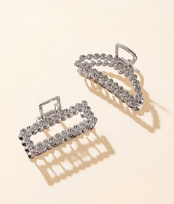 boutique by BKE 2 Pack Glitz Hair Claw Clips