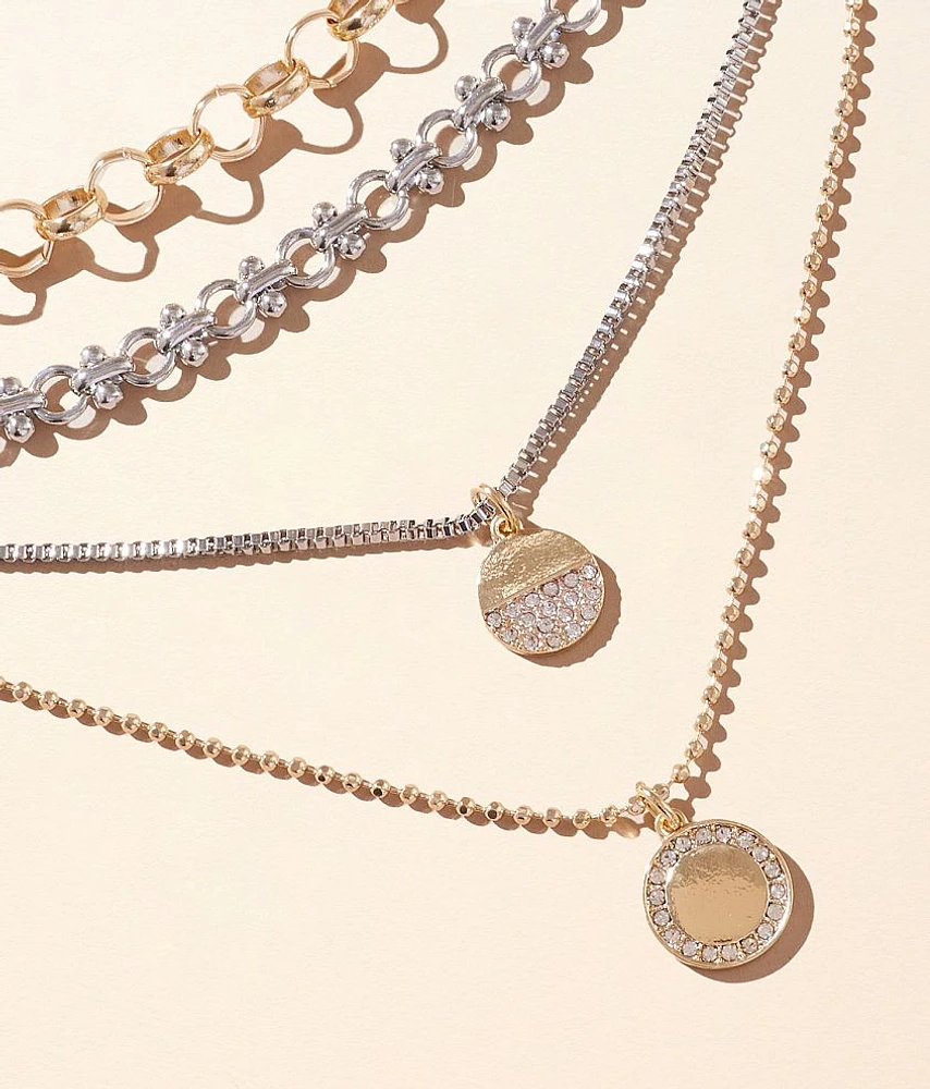 3 Pack Laying Necklace Set