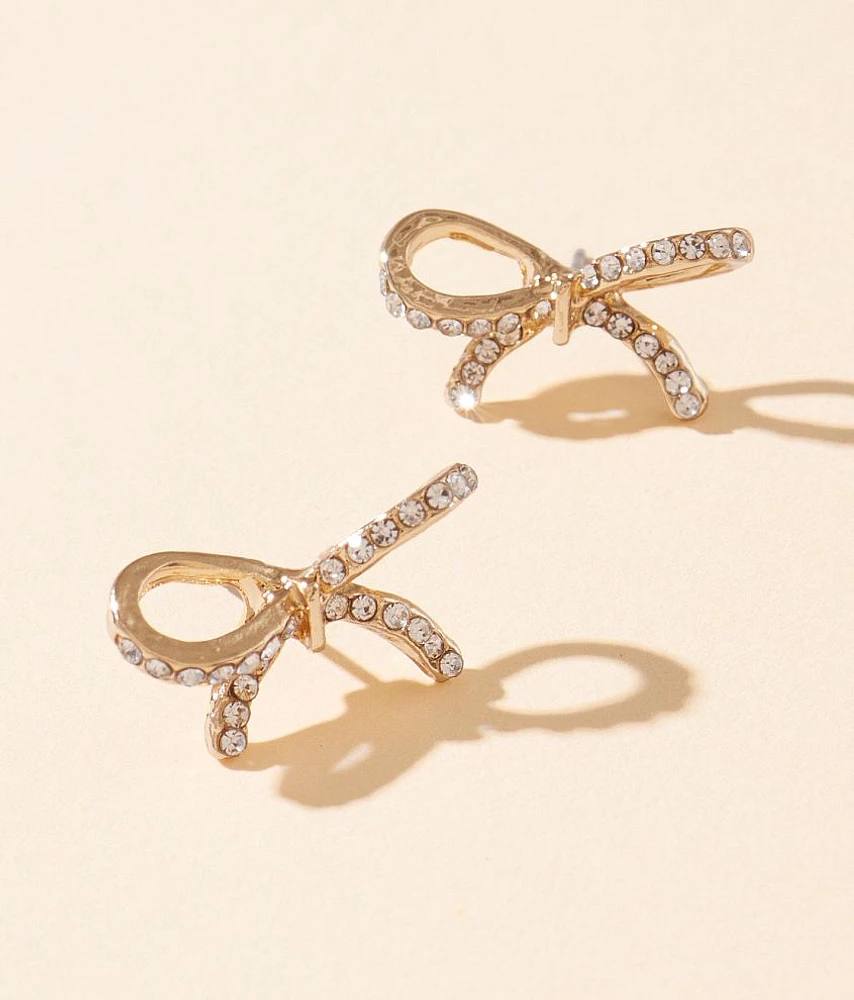 Glitz Bow Earring