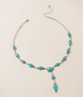 Sterling & Stitch Western Turquoise Necklace
