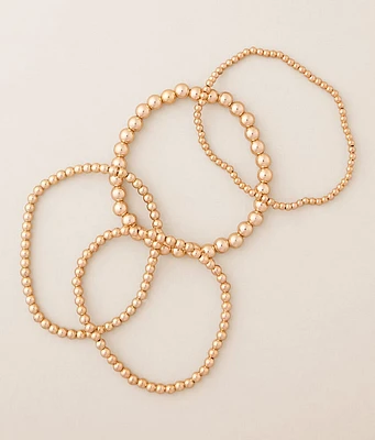 boutique by BKE 4 Pack Beaded Bracelet Set