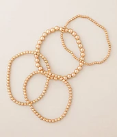 boutique by BKE 4 Pack Beaded Bracelet Set