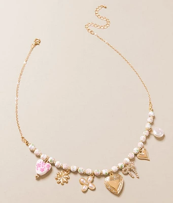 boutique by BKE Sweet Charm Necklace
