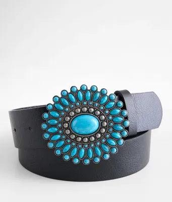 BKE Turquoise Concho Belt