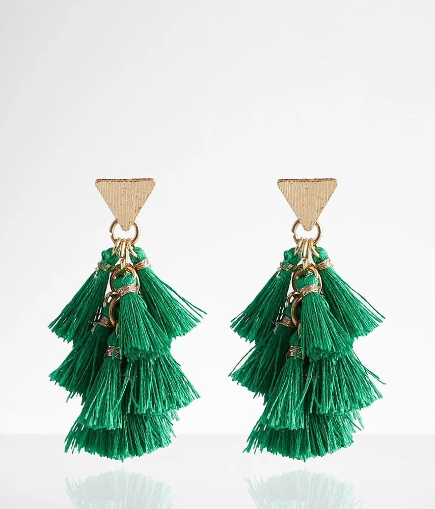 Layered Tassel Earring