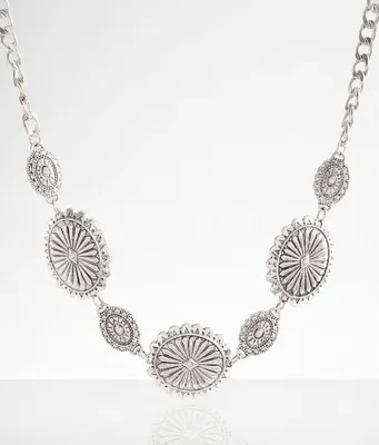 boutique by BKE Western Glitz Statement Necklace