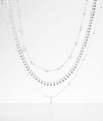 boutique by BKE 3 Pack Layering Necklace Set