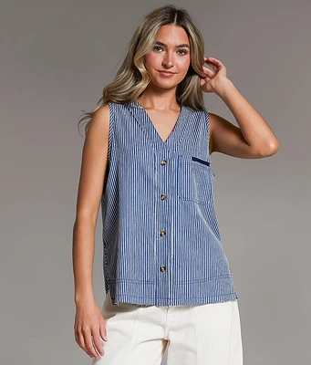BKE Striped Vest