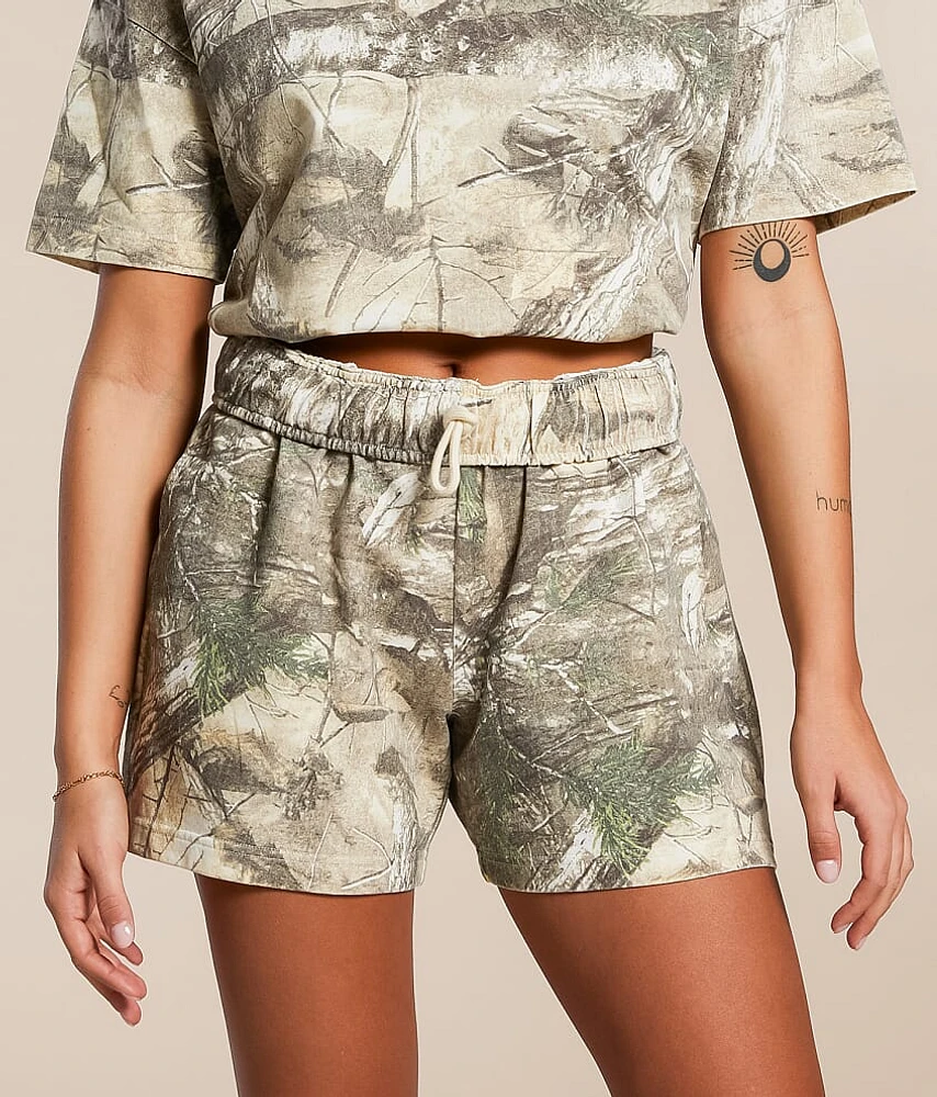 Gilded Intent Camo Knit Short