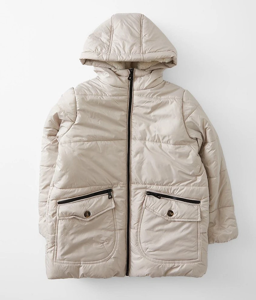 Girls - Hooded Puffer Jacket