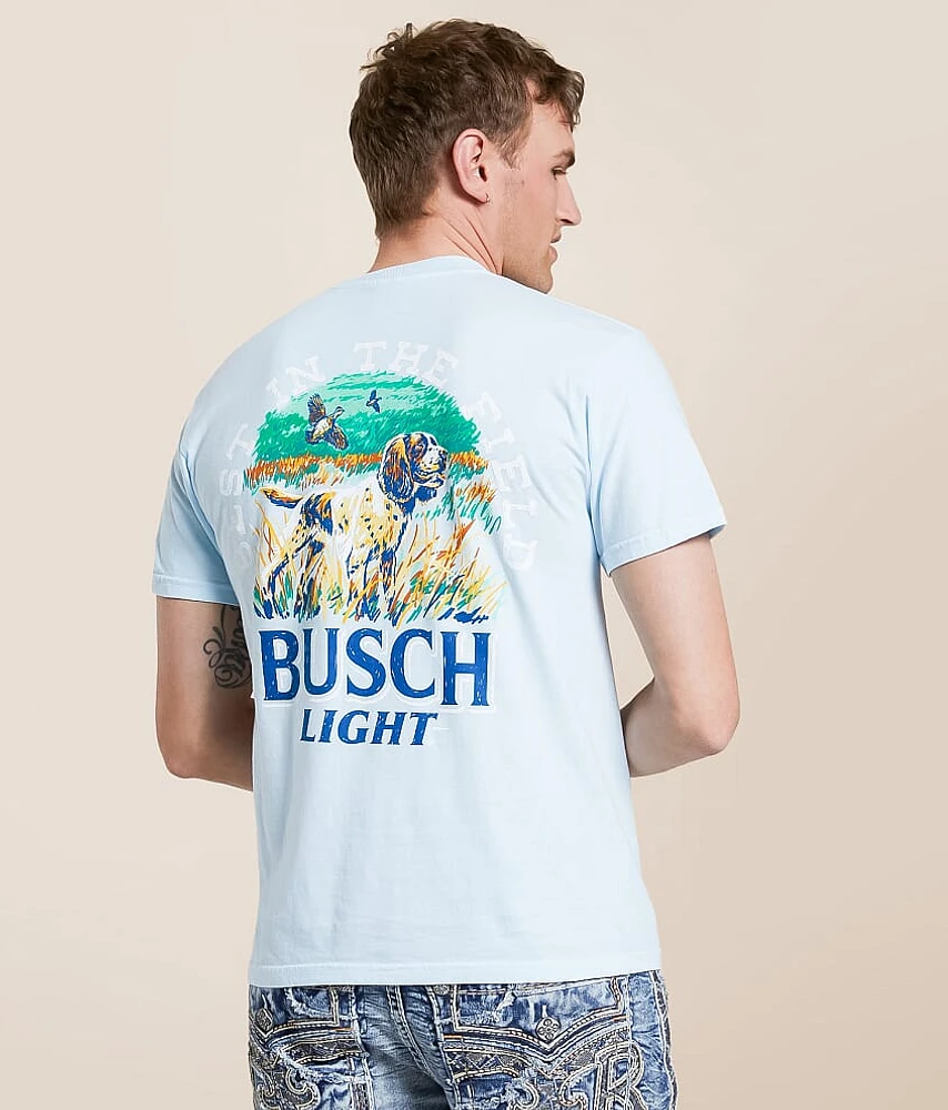 JEDCo Busch Light Spaniel Flush T-Shirt