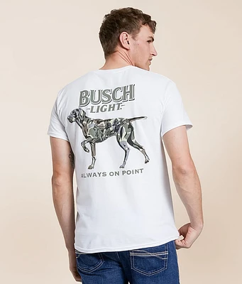 JEDCo Busch Light Camo Dog T-Shirt