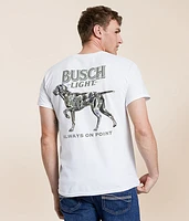 JEDCo Busch Light Camo Dog T-Shirt