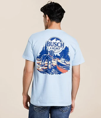 JEDCo Busch Light Camp Dog T-Shirt