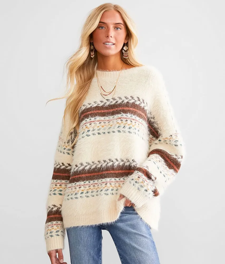 Eyelash Oversized Sweater