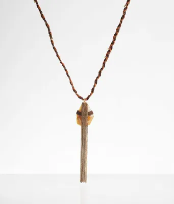 boutique by BKE Western Stone Necklace
