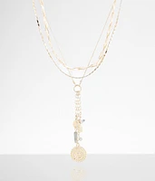 BKE 3 Pack Assorted Chain Necklace Set