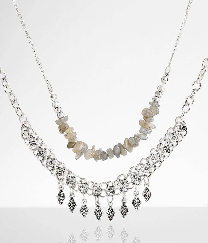 BKE 2 Pack Layered Necklace Set