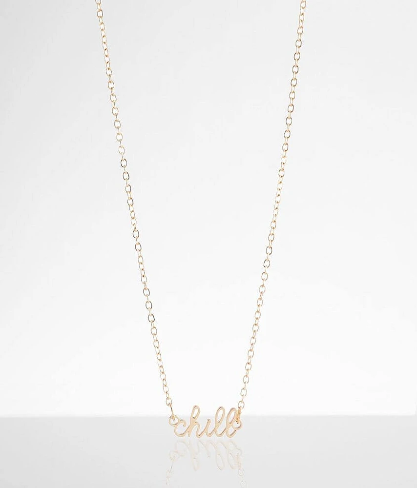 BKE Dainty Chill Necklace