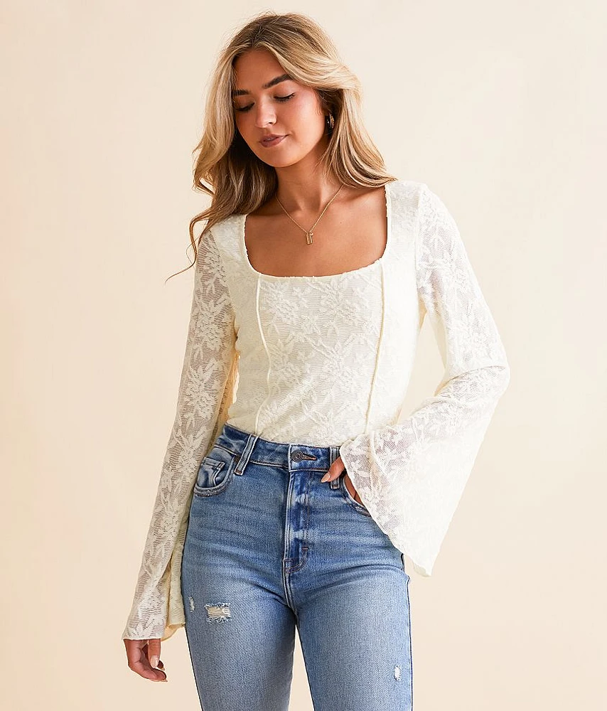 Floral Lace Top