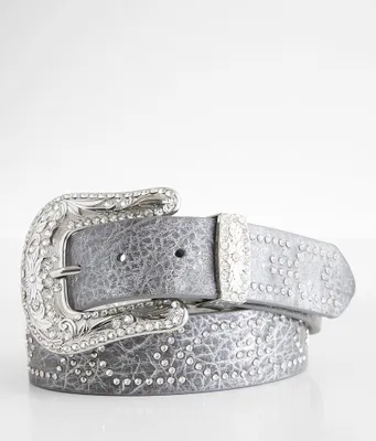 BKE Chevron Glitz Leather Belt