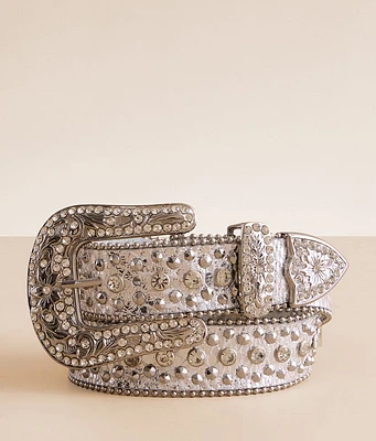 BKE Western Glitz Leather Belt