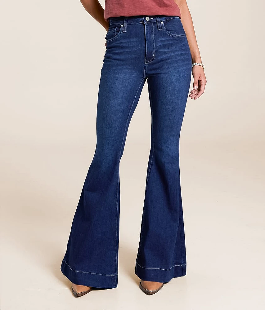 Kan Can High Rise Super Flare Stretch Jean