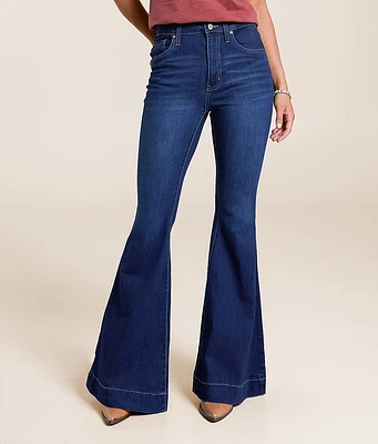 Kan Can High Rise Super Flare Stretch Jean