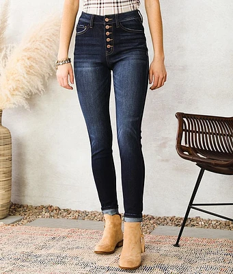 Kan Can Kurvy High Rise Skinny Stretch Jean