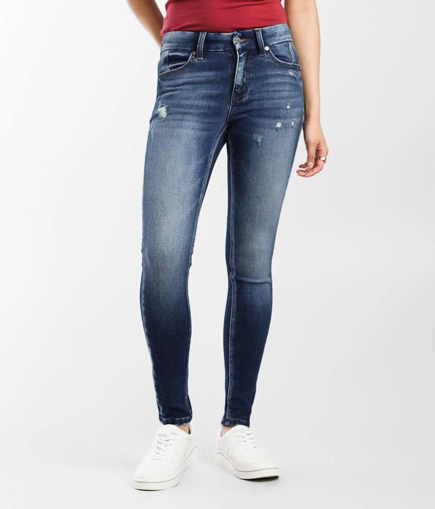 Mid-Rise Skinny Stretch Jean