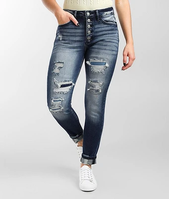 Kan Can Signature High Rise Ankle Skinny Jean