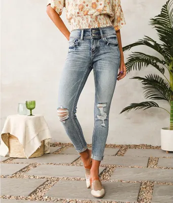 Kan Can Signature Mid-Rise Ankle Skinny Jean
