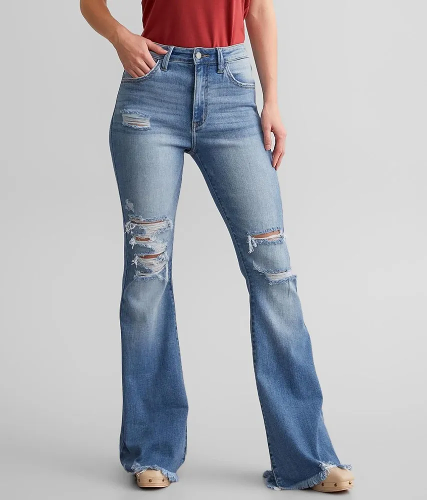 Kurvy Ultra High Flare Stretch Jean