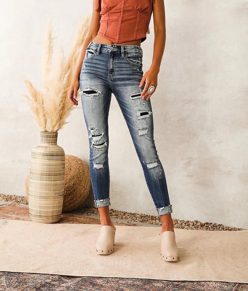 High Rise Ankle Skinny Jean