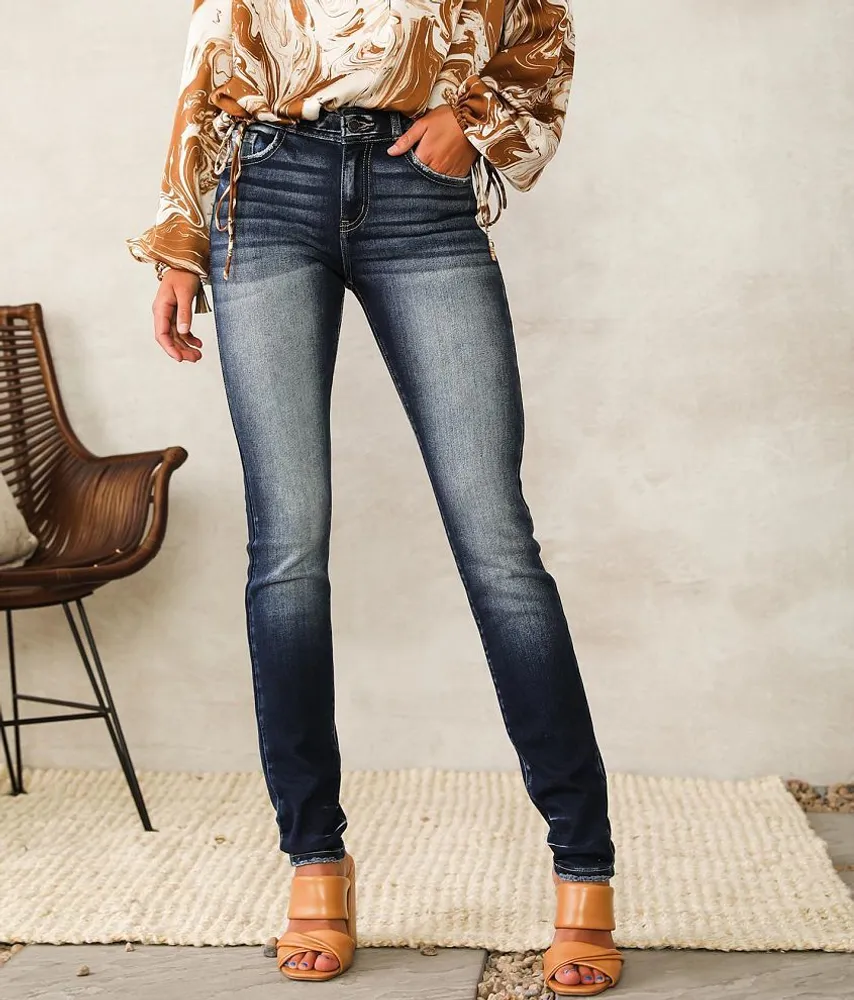 Kan Can Signature Mid-Rise Skinny Stretch Jean