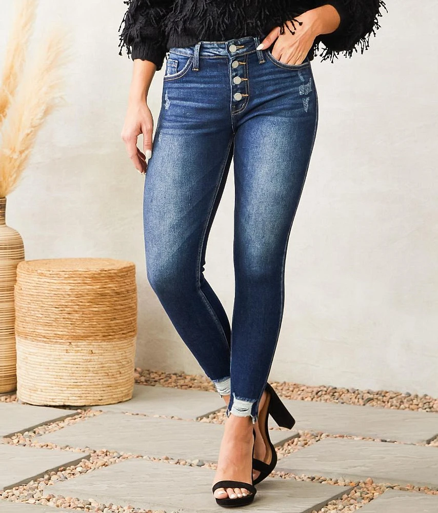 Kurvy Mid-Rise Ankle Skinny Jean