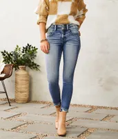 Kan Can Signature Mid-Rise Ankle Skinny Stretch Jean