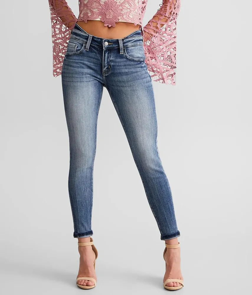 Low Rise Ankle Skinny Stretch Jean