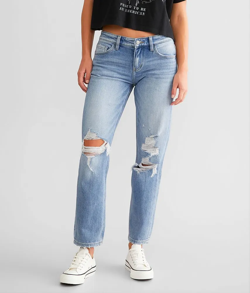 Kan Can Signature Mid-Rise Relaxed Stretch Jean