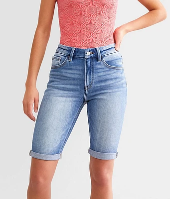 Kan Can Signature High Rise Bermuda Stretch Short