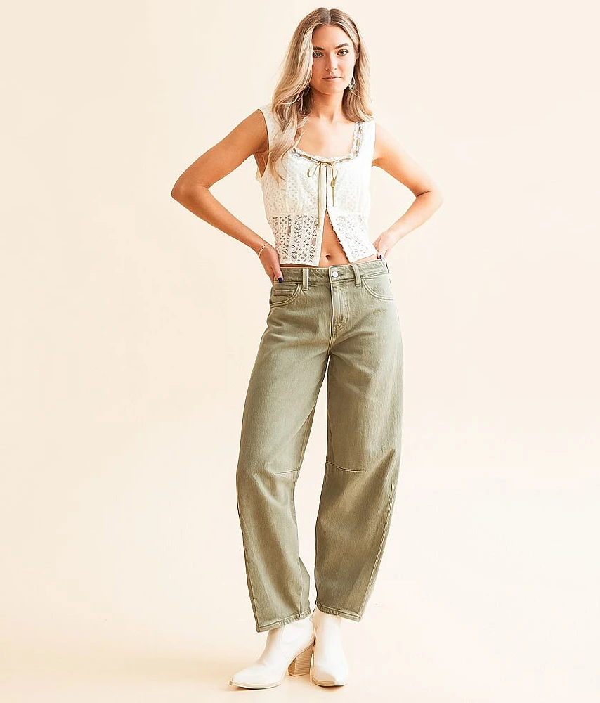 High Rise Horseshoe Stretch Jean