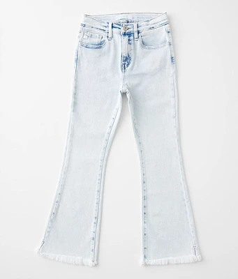 Girls - Kan Can High Rise Cropped Flare Stretch Jean