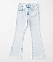 Girls - Kan Can High Rise Cropped Flare Stretch Jean