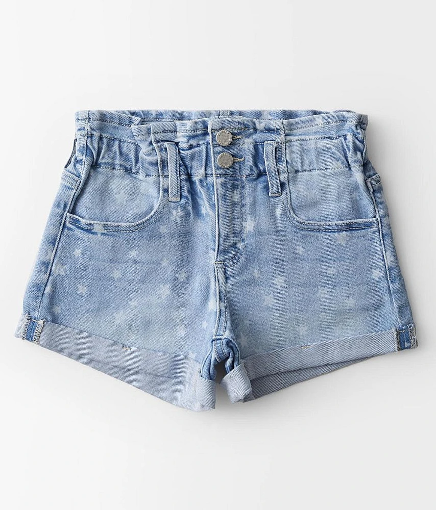 Girls - Kan Can Signature High Rise Mom Stretch Short