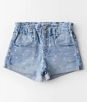 Girls - Kan Can Signature High Rise Mom Stretch Short