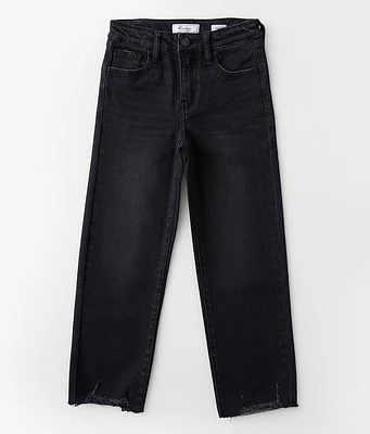 Girls - Kan Can Signature High Rise Cropped Straight Jean
