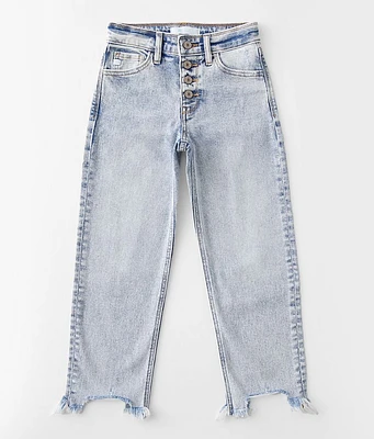 Girls - Kan Can High Rise Cropped Straight Jean
