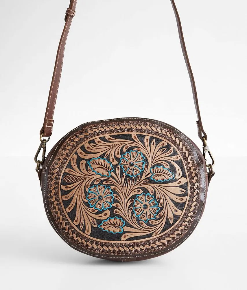 Druid Round Leather Purse