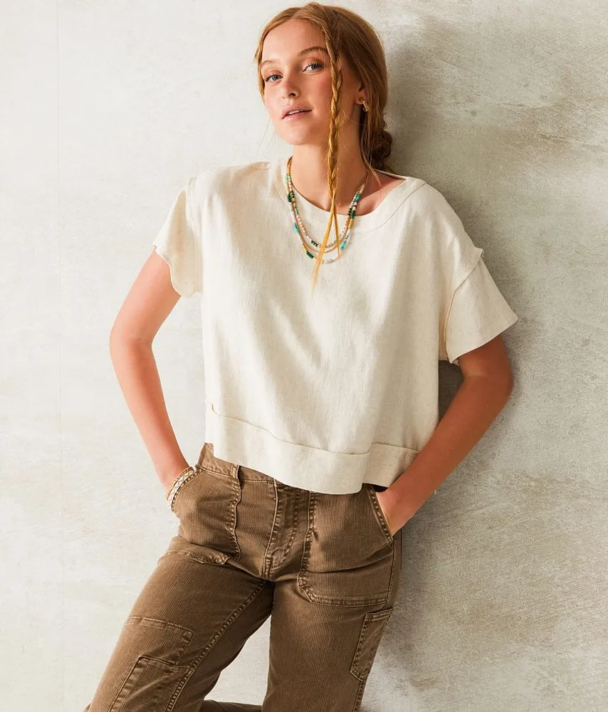 Boxy Cropped Top